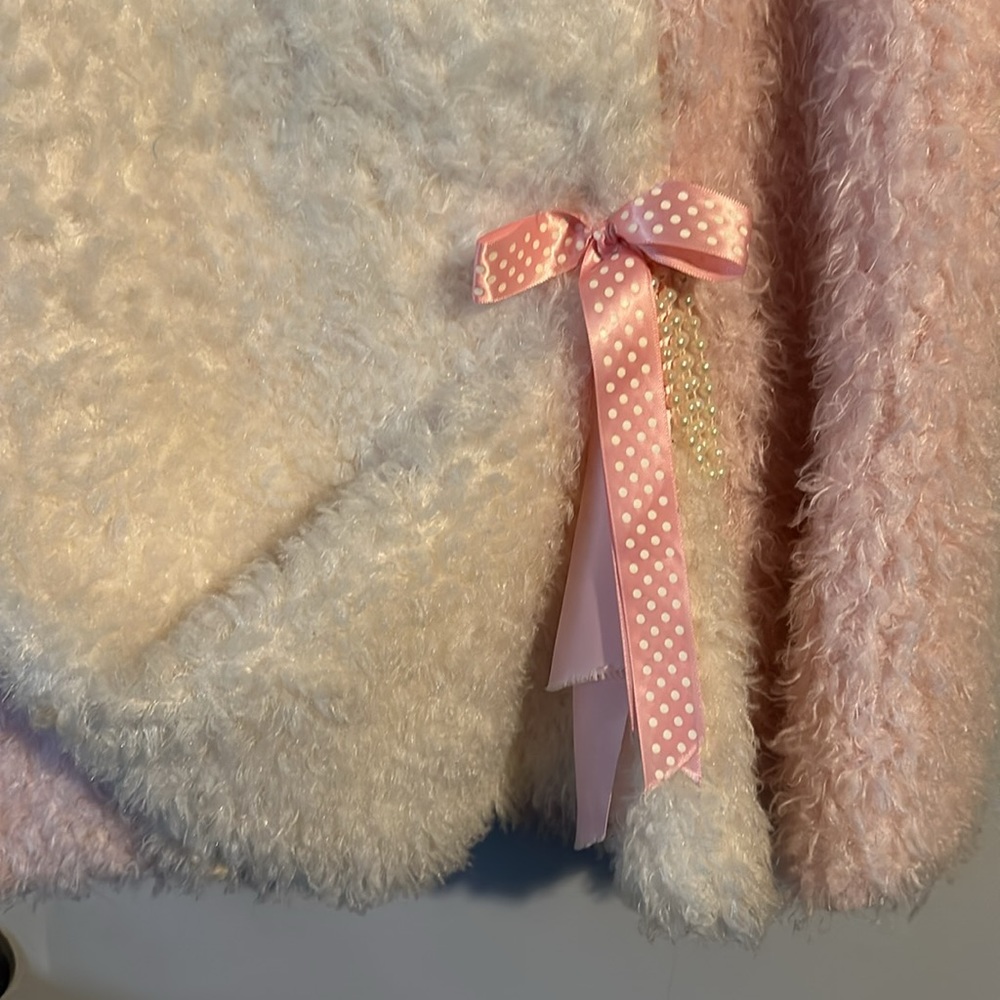 Custom made faux fur bunny dress - Picture 3 of 6